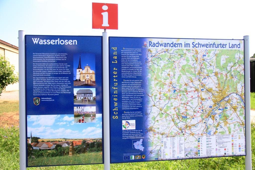 Landgasthof Frankentor Wasserlosen ภายนอก รูปภาพ