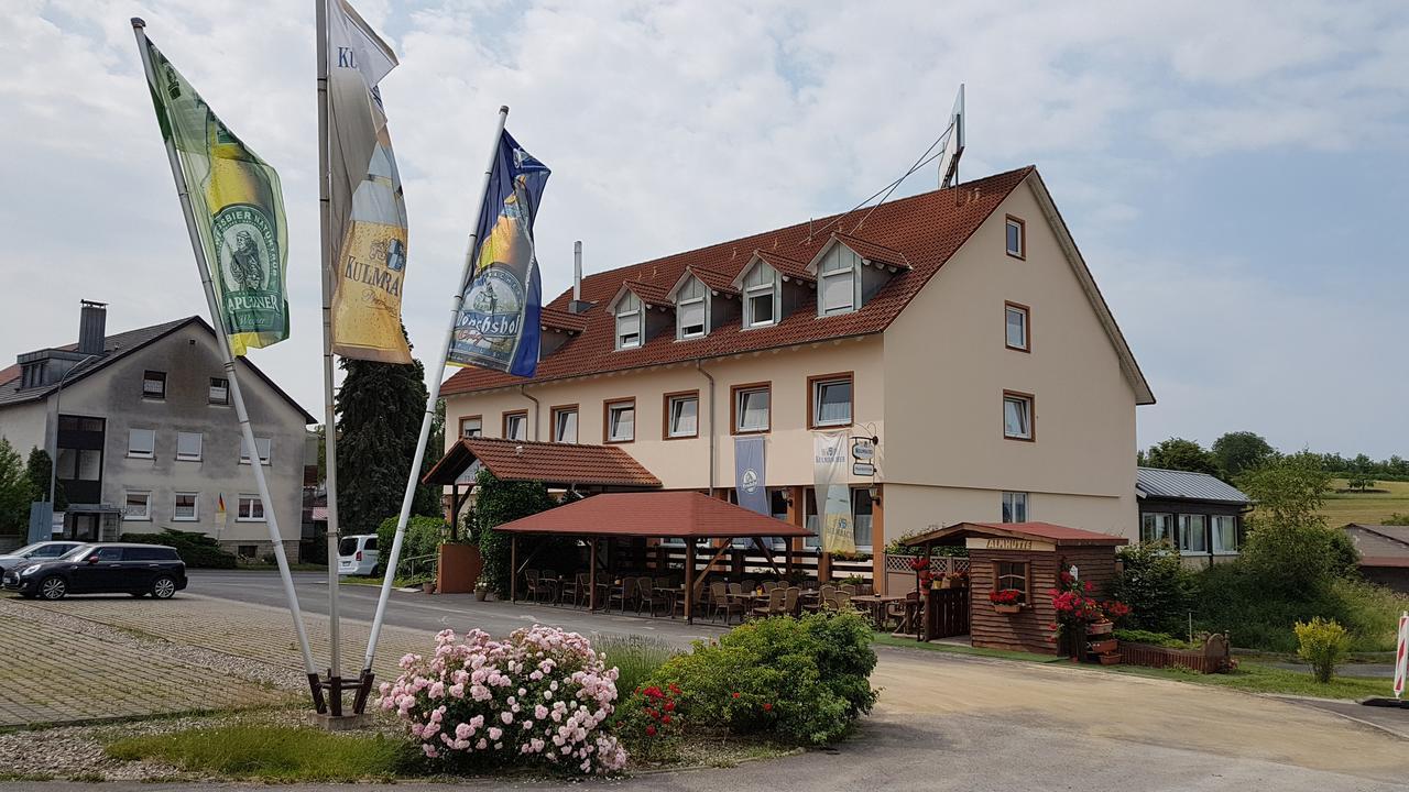 Landgasthof Frankentor Wasserlosen ภายนอก รูปภาพ