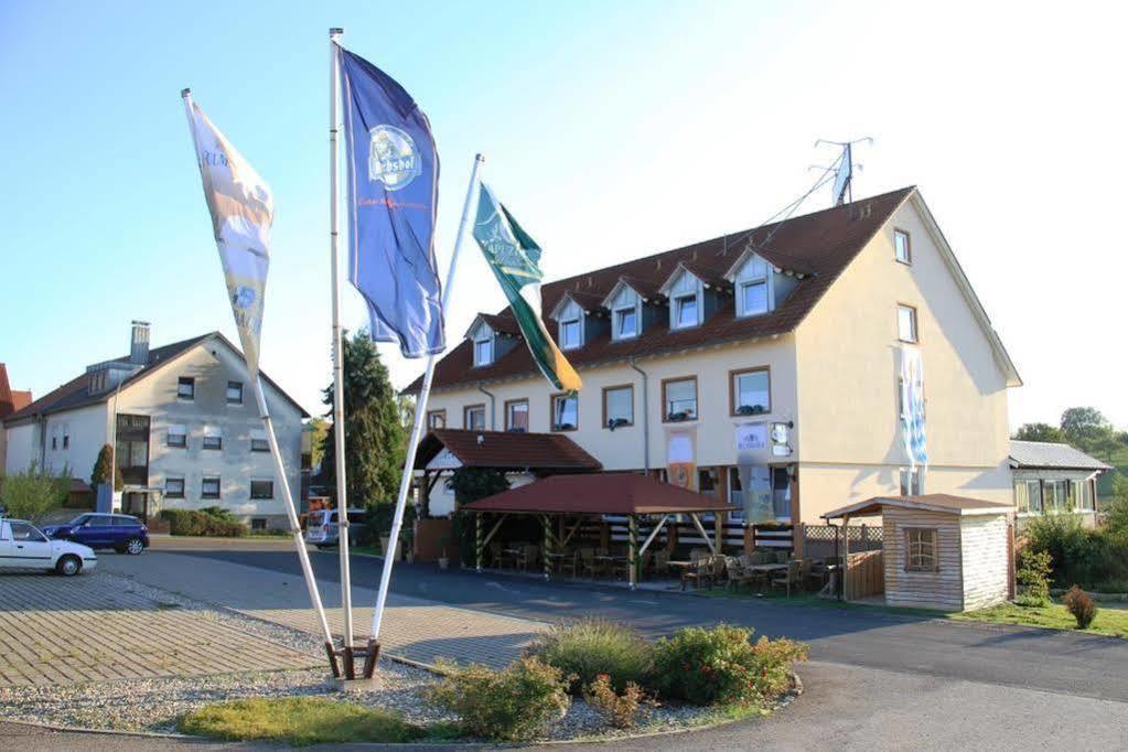 Landgasthof Frankentor Wasserlosen ภายนอก รูปภาพ